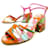 NEW FENDI PROMENADE SHOES 8x7067 Sandals 37.5 MULTICOLOR SHOES FABRIC Multiple colors Cloth  ref.920765