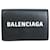 Everyday Mini carteira Balenciaga Cash Preto Couro  ref.920849