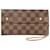 Louis Vuitton Accordeon wallet Brown Cloth  ref.921088