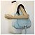 Chloé Borsa a mano Chloe Mercy in pelle blu 04125665-30 Auth yk6792 - vista 26