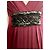 Philosophy Di Alberta Ferretti Abito bordeaux e nero Bordò - vista 3