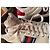 Gucci Tennis donna in pelle bianca con tessuto pizzo primavera estate Bianco - vista 4