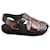 The row Fisherman 's sandals Bronze Leather  ref.921402