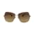 MAX MARA  Sunglasses T.  metal Golden  ref.921484