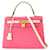 Hermès Hermes Kelly 28 Pink Leder  ref.921807