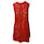 Vestido de renda Miu Miu em algodão vermelho  ref.922164