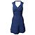 Herve Leger Flared Hem Bandage Abito in rayon blu