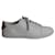 Saint Laurent Lips Classic Court Sneakers aus weißem Leder  ref.922176