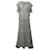 Alberta Ferretti Tiered Maxi Dress in White Silk Cream  ref.922198