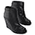 ASH  Ankle boots T.EU 39 Leather Black  ref.922330