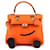Hermès Kelly Idole Cuir Orange  ref.922894