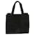 PRADA Hand Bag Harako leather Black Auth bs5268  ref.923339