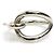 Ring Hermès Anneau De Foulard Argento