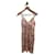 BLUMARINE  Dresses T.International L Silk Pink  ref.924537