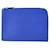 Hermès-Zip Blau Leder  ref.925363