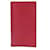 Couverture agenda Hermès Cuir Rouge  ref.925416