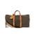 Brown Coated Canvas Louis Vuitton Keepall Bandouliere 50 Cloth  ref.926105