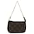 Louis Vuitton Mini Pochette Accessoires Marrom Lona  ref.926744