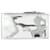 Portacarte piccolo con teschio - Alexander McQueen - Argento Metallico Sintetico  ref.927249