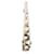 Pave Faceted Earrings - Alexander McQueen - Silver tone Silvery Metallic  ref.927251