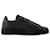 Dolce & Gabbana Logo Spalmato Sneakers - Dolce&Gabbana - Canvas - Black Cloth  ref.927252