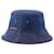 Chapeau MH Washed Denim Bucket - Burberry - Coton - Indigo délavé Bleu  ref.927302