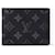 Louis Vuitton Portefeuille fin en toile LV Eclipse Gris  ref.927797
