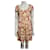 Diane Von Furstenberg DvF-Seiden-Ayuka-Kleid mit Blumenmuster Mehrfarben  ref.927807