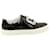 Roger Vivier Sneaky Viv Slip-On-Sneaker mit Kristallverzierung aus schwarzem Lackleder  ref.927851