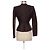 Blazer Amanda Wakeley de seda marrón Castaño - vista 2