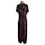Diane Von Furstenberg Robes Soie Noir Rose  ref.927904