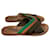 Ancient Greek Sandals SANDALES GREC ANCIENNES Sandales T.UE 35 cuir de vachette Kaki  ref.927997
