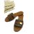 LOUIS VUITTON  Mules & clogs T.EU 38.5 Leather Brown