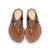 LOUIS VUITTON  Mules & clogs T.EU 37 Leather Brown - view 4