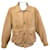 GIACCA VINTAGE YVES SAINT LAURENT GIACCA 48 GIACCA IN PELLE DI CAPRA M Cammello  ref.928116