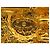 VINTAGE CHANEL GÜRTELKETTE HALSKETTE SONNENMEDAILLON & CC-LOGO METALLGÜRTEL Golden - Ansicht 4