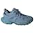 Balenciaga Clear Sole Track Sneakers in Light Blue Polyurethane Plastic  ref.928254