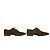 Louis Vuitton LV Scarpe stringate Oxford traforate in pelle scamosciata marrone da uomo 7 - vista 4