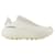 Y3 Makura Turnschuhe - Y-3 - Creme/Grau – Leder Weiß  ref.928482