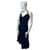 Backless dress BCBG Max Azria Black Polyester Elastane Acetate  ref.929276