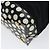 Bolsa LOUIS VUITTON Vernis Dot Infinity Lockit MM Preto M40682 Auth ar9434b Branco - vista 16