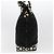 Bolsa LOUIS VUITTON Vernis Dot Infinity Lockit MM Preto M40682 Auth ar9434b Branco - vista 4