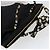 Bolsa LOUIS VUITTON Vernis Dot Infinity Lockit MM Preto M40682 Auth ar9434b Branco - vista 6