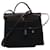 Hermès HERMES Herbag Zip PM Hand Bag Canvas 2way Black Auth am4398 Cloth  ref.929383