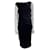 Diane Von Furstenberg DvF Gloria draped wool dress Black  ref.929465