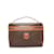 Céline Celine Macadam Vanity Bag Canvas Vanity Bag in Good condition Brown Cloth  ref.929524