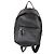 Mochila Brunello Cucinelli Monili em couro preto com contas de cobre