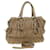 PRADA Shoulder Bag Leather 2way Beige Auth am4393  ref.930202
