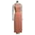 Jenny Packham full length evening gown Peach Polyester  ref.930311
