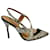 Roland Mouret Rabane heels - black and white watersnake Exotic leather  ref.930312